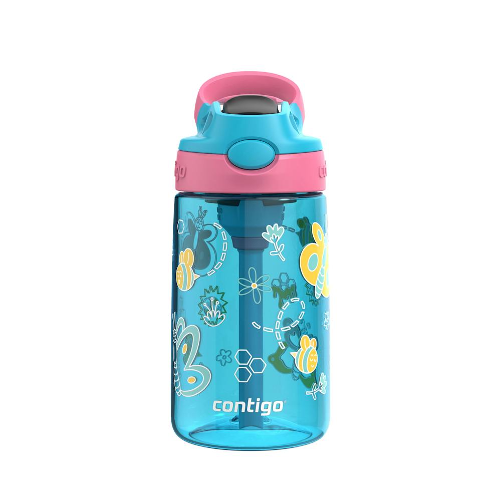 Contigo® Kids Water Bottle with Redesigned AUTOSPOUT® Straw, 14 oz 4aMH