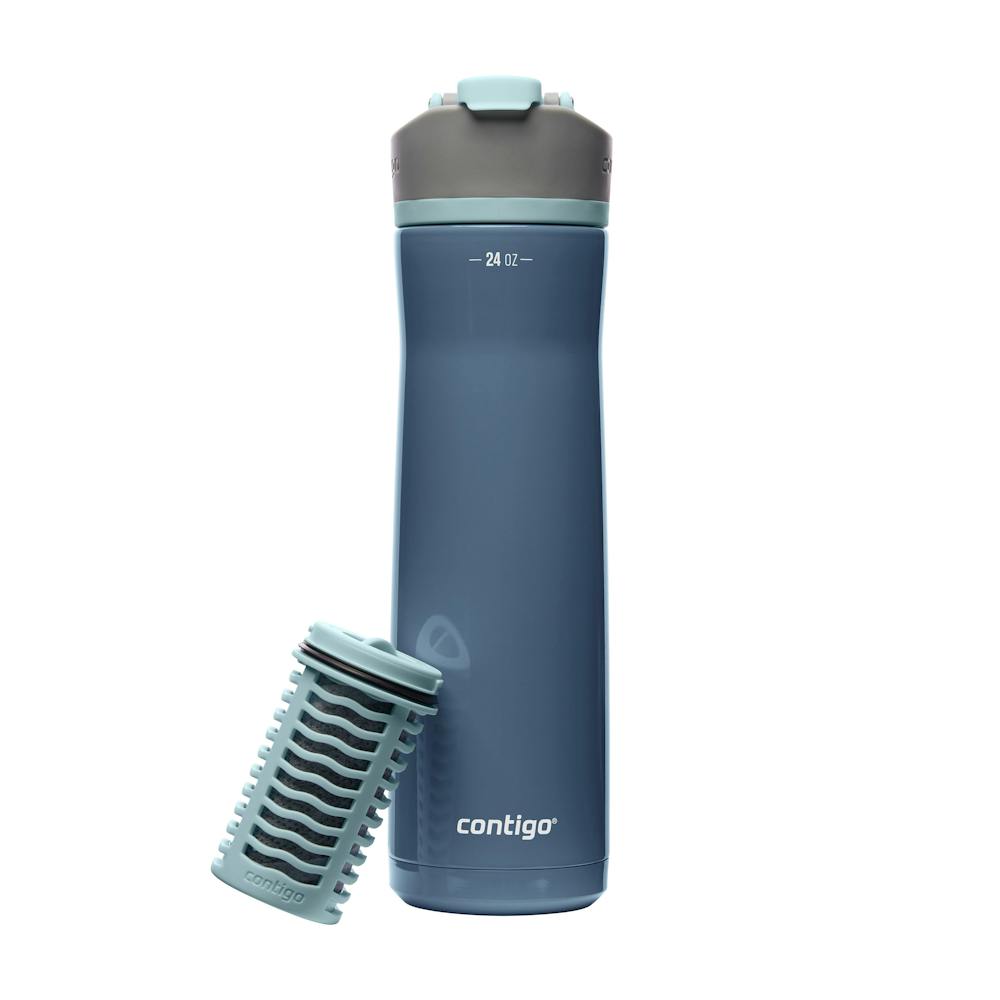 Contigo® Clybourn Chill Freeflow Filtration Stainless Steel Water Bottle with AUTOSEAL® Lid, 24oz ASUS