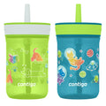 Contigo® Kids’ Leighton Straw Tumbler with Spill-Proof Leak-Proof Lid, 14oz r6Cg