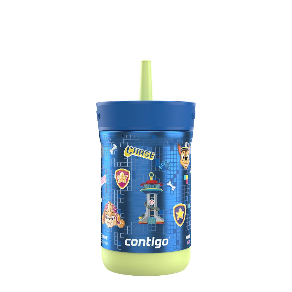Contigo® Kids Leighton Spill-Proof Stainless Steel Tumbler with Straw, 12oz e4aO