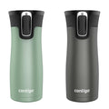 Contigo® West Loop 2.0 Leak-Proof Spill-Proof Insulated Stainless Steel Travel Mug, 16oz., 2 Pack nxJN