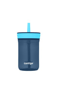 Contigo® Kids’ Leighton Straw Tumbler with Spill-Proof Leak-Proof Lid, 14oz oWmo