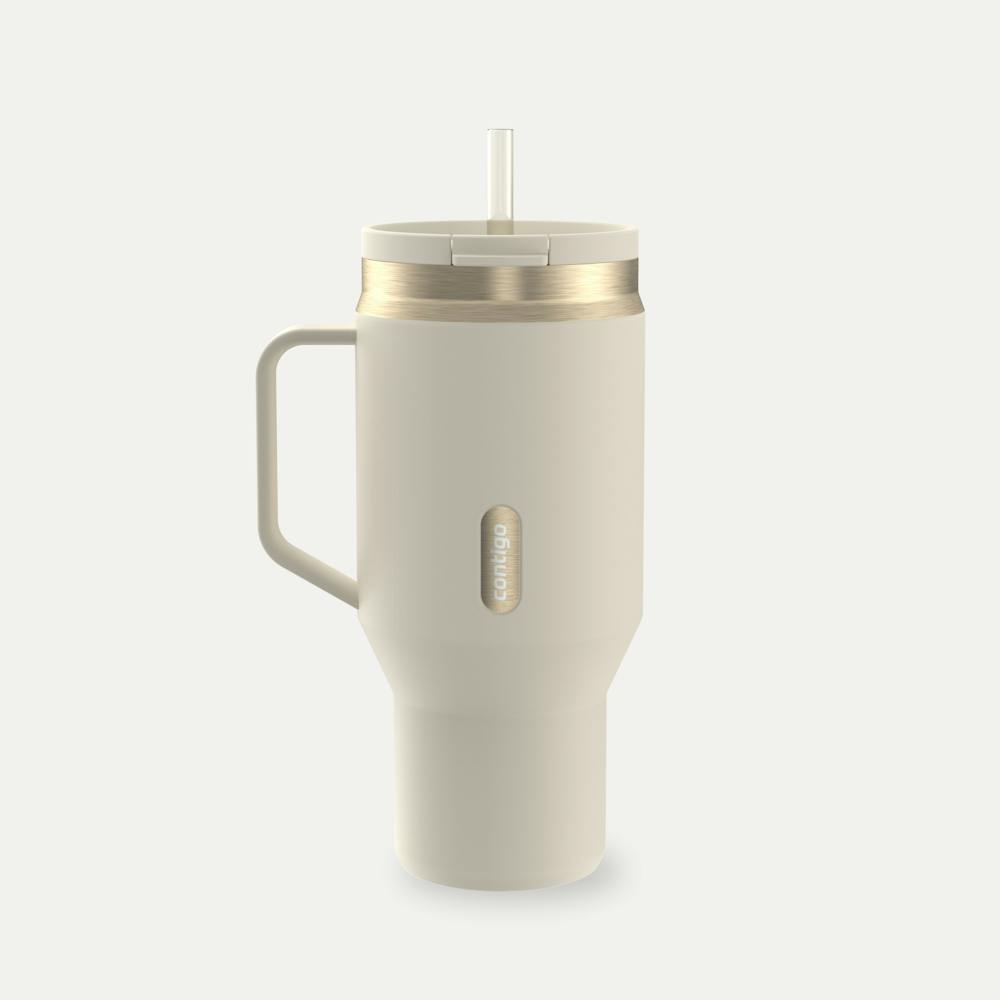 30 oz SnapSeal™ Tumbler (w/ Straw & Handle) 3Sbv