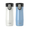 Contigo® AUTOSEAL® West Loop Vacuum-Insulated Stainless Steel Travel Mug with Easy-Clean Lid, 16 oz, 2-Pack wvuq