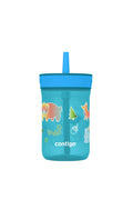 Contigo® Kids’ Leighton Straw Tumbler with Spill-Proof Leak-Proof Lid, 14oz S6uM