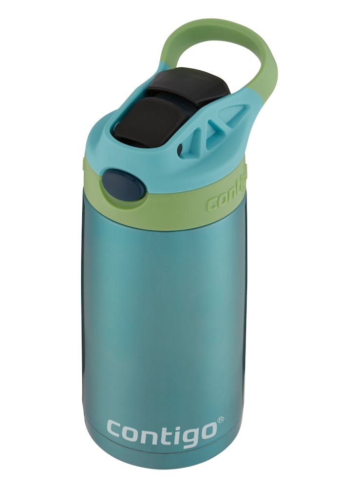 Contigo® Kids Straw Stainless Steel Water Bottle with AUTOSPOUT® Lid, 13oz jsHk