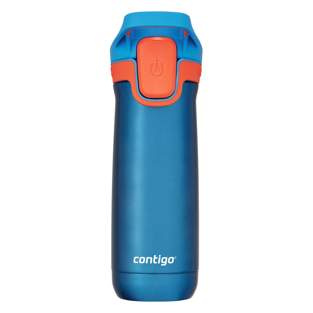 Contigo® Kids’ Casey Stainless Steel Water Bottle with Spill-Proof Leak-Proof Lid, 13oz 31Ow