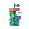 Contigo® Kids’ Leighton Straw Tumbler with Spill-Proof Leak-Proof Lid, 14oz s8Ct