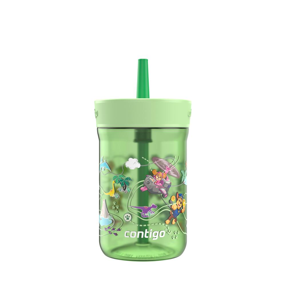 Contigo® Kids’ Leighton Straw Tumbler with Spill-Proof Leak-Proof Lid, 14oz I7cO
