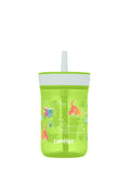 Contigo® Kids’ Leighton Straw Tumbler with Spill-Proof Leak-Proof Lid, 14oz 5hM5